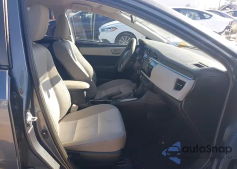 2015 Toyota Corolla Le from USA, damaged, VIN 2T1BURHE4FC451433